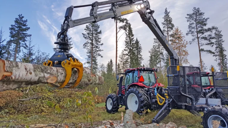 Przyczepa-ładowacz-chwytak