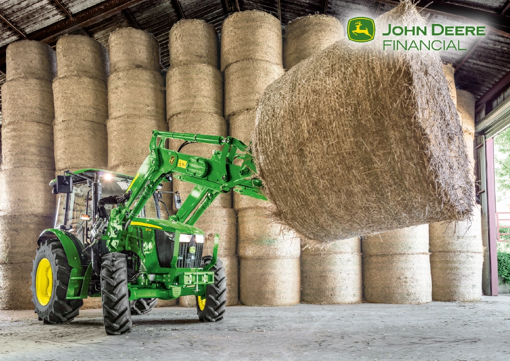 3 lata 0% – Ciągniki rolnicze John Deere seria 5G, 5M z PowerGard+ (1+3)