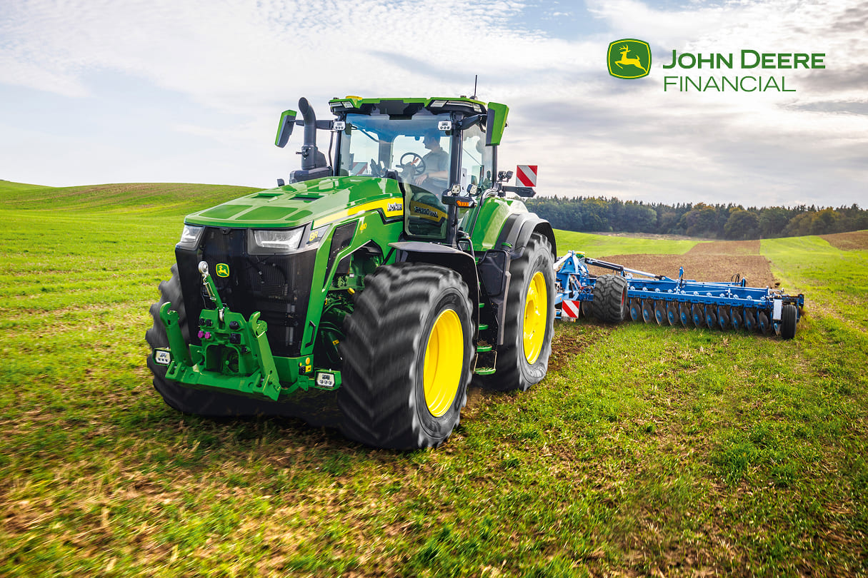 3 lata 0% finansowania z PowerGard+ na ciągniki John Deere Serii 6R (1+2) oraz 8R (2+1)