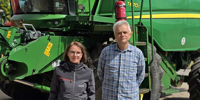 John Deere T6 800 w Podolu Wielkim - kombajn w służbie Rolnictwa 4.0
