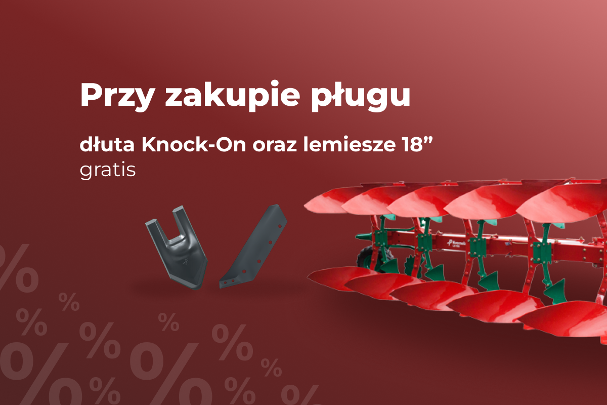 OFERTA SPECJALNA NA PŁUGI KVERNELAND