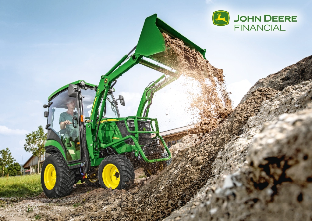 4 lata 0% - Ciągniki kompaktowe John Deere serii 1-4