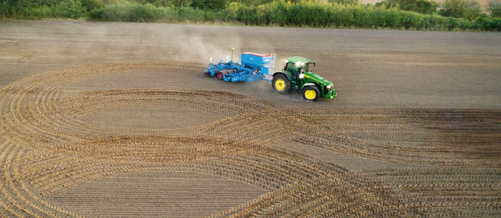Zawracanie John Deere 8R