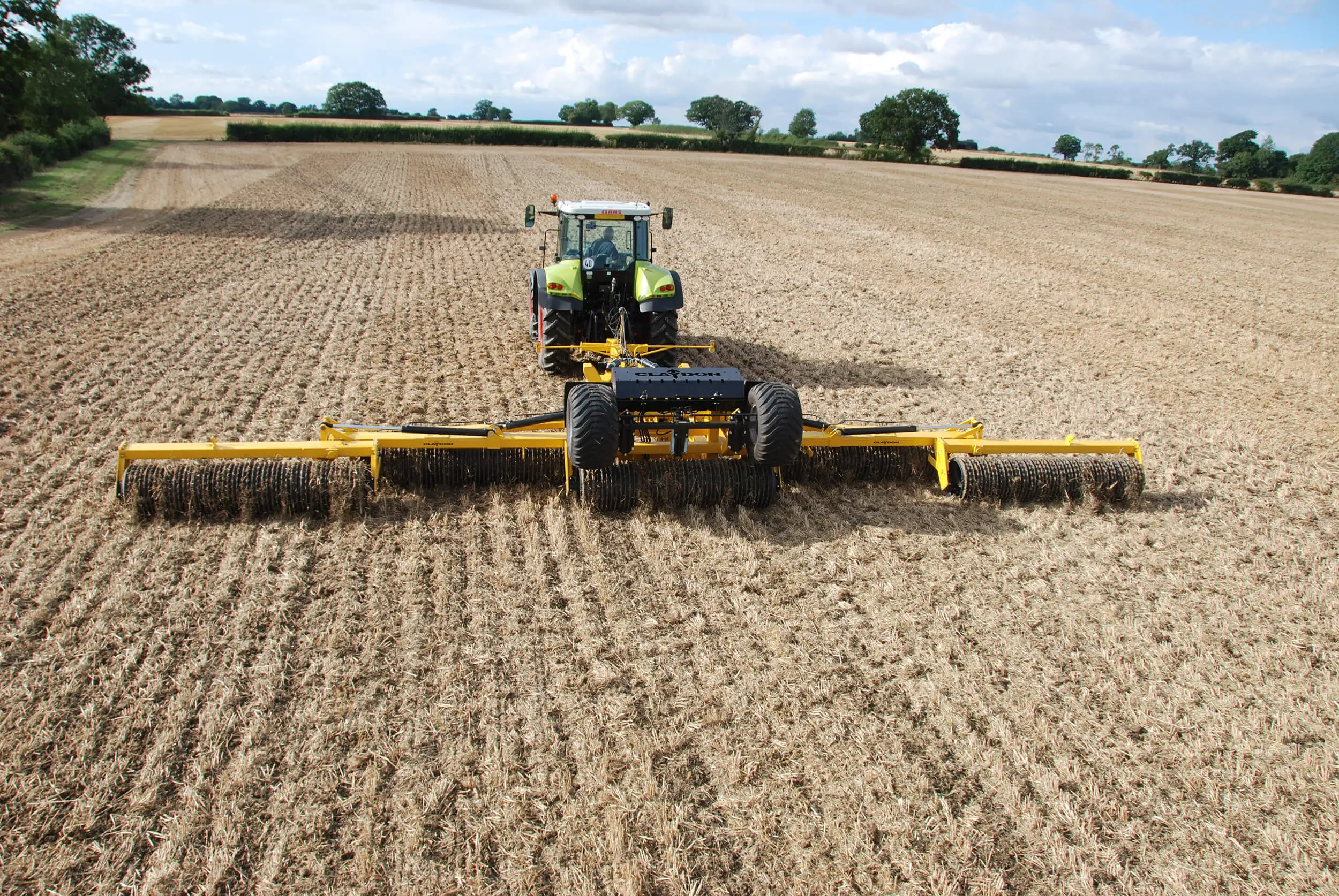 Systemy w wałach posiewnych Claydon