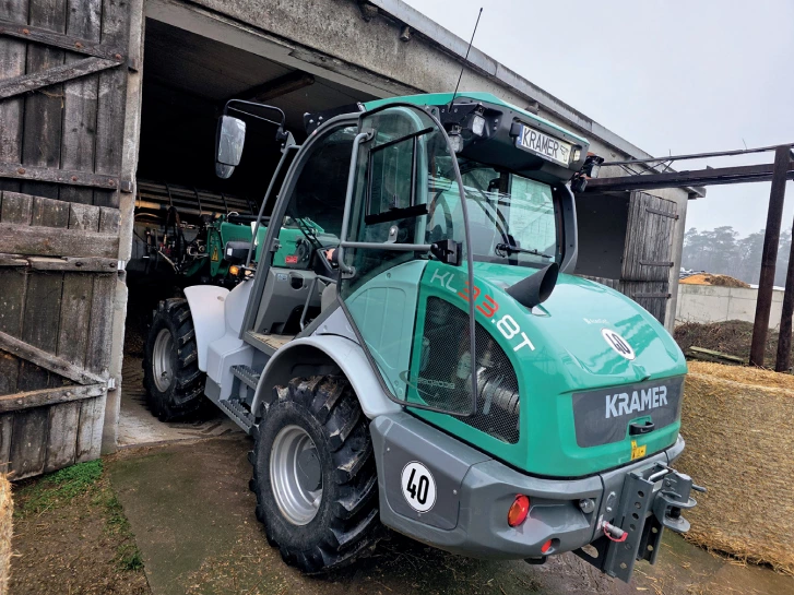 Ładowarka Kramer u Sławomira Pawlaka