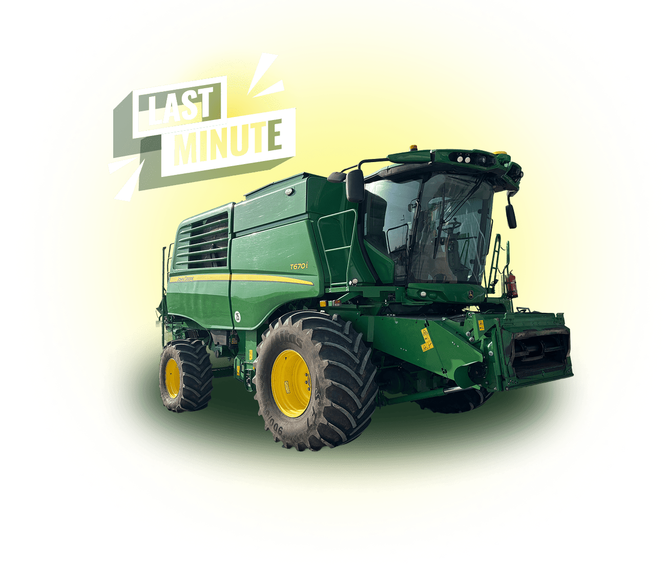 Kombajn John Deere T670i