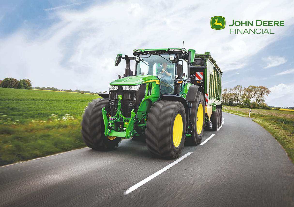 3 lata 0% finansowania z PowerGard+ na ciągniki John Deere Serii 7R (2+3)