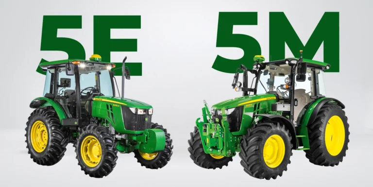 John Deere 5E czy 5M - co różni te serie ciągników?